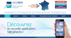 Desktop Screenshot of medipath.fr